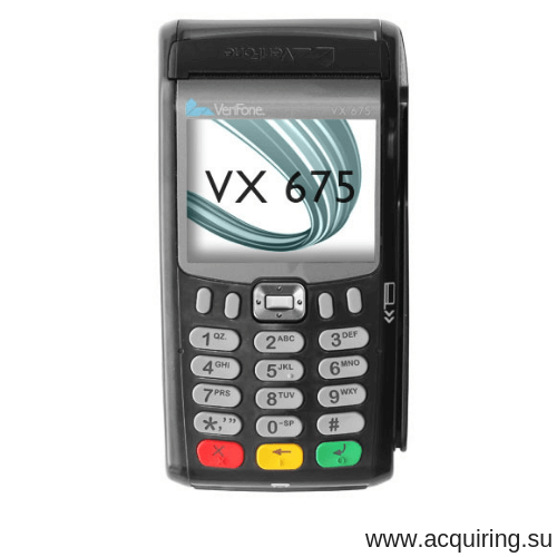 POS-терминал Verifone VX675 (GPRS - SIM карта), комплект Прими Карту в Самаре