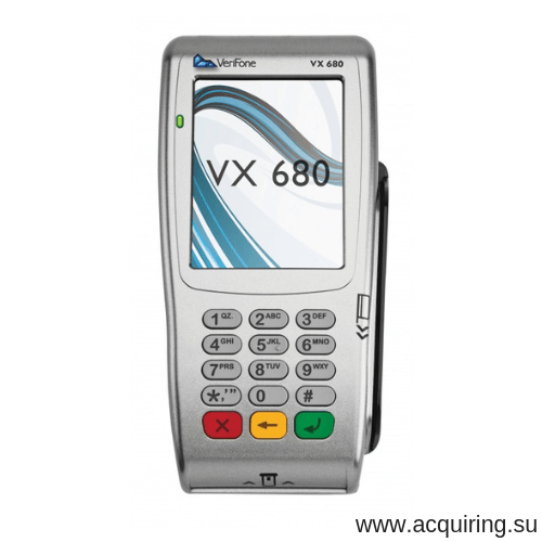 POS-терминал Verifone VX680 GPRS (сим-карта), комплект Прими Карту в Самаре